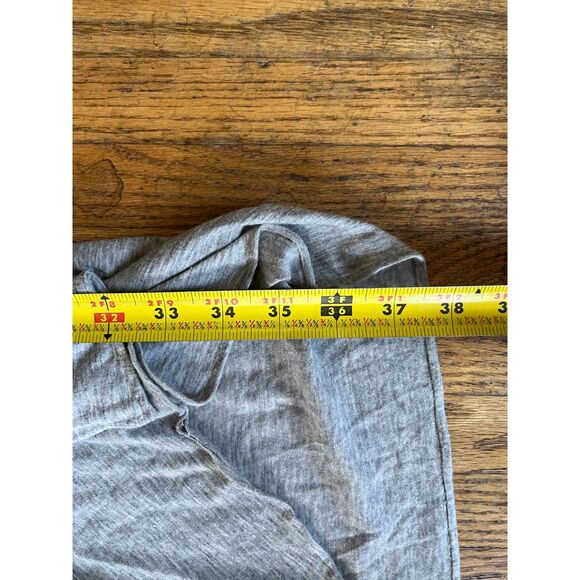 3.1 Phillip Lim Gray Rusched Wool Midi Dress Women's Size Small - Picture 7 of 9